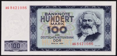 Un billete de cien marcos, 1964 de German School