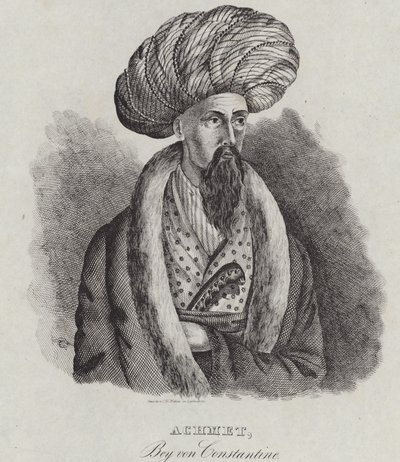 Ahmad Bey de Constantine, 1839 de German School