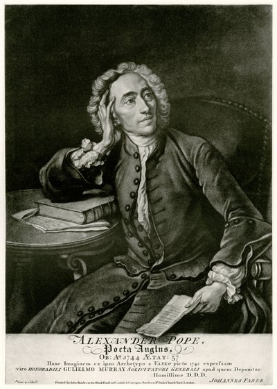Alexander Pope de German School