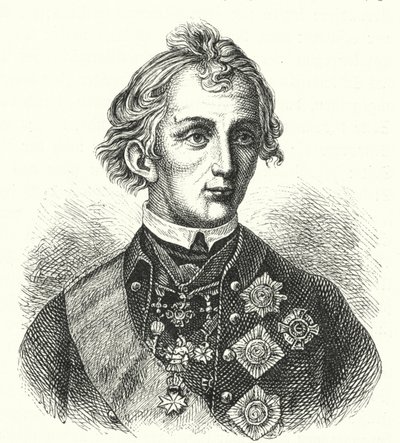 Alexander Suvorov, general ruso de German School