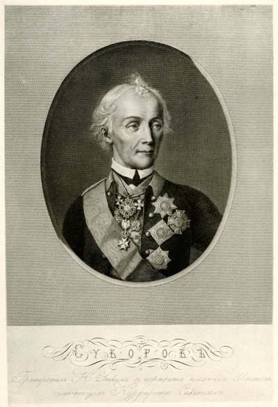 Alexei Vasílievich Conde Suvórov de German School
