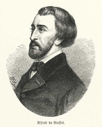 Alfred de Musset, dramaturgo, poeta y novelista francés de German School