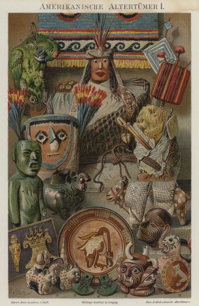Antigüedades americanas de German School