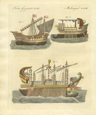 Barcos antiguos de German School