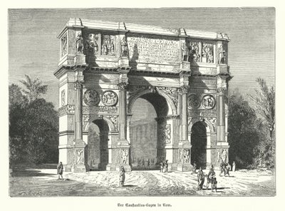 Arco de Constantino, Roma de German School