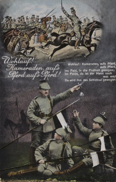 ¡Levántense! ¡Camaradas, a sus caballos, a sus caballos! de German School