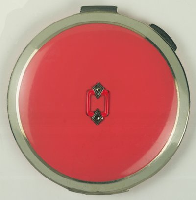 Compacto de polvo Art Deco, hecho por Rowenta, 1950s de German School