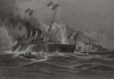 Ataque de la marina austrohúngara a dos destructores de torpedos italianos de German School
