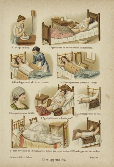 Vendajes, envolturas y compresas de German School