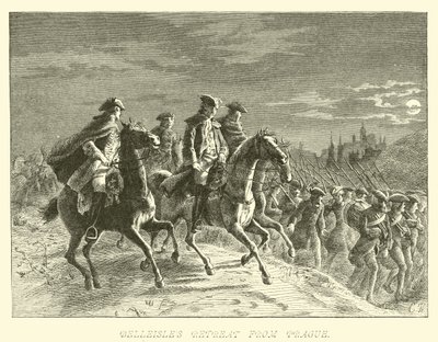 La retirada de Belleisle de Praga de German School