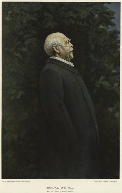 Bismarck hablando de German School