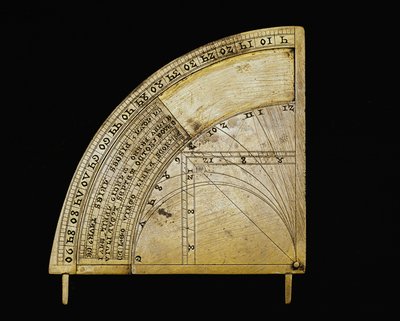 Esfera de latón con deslizador hecha en Alemania. Dim. radio 12,2 cm. Siglo XIV Florencia, Instituto y Museo de Historia de la Ciencia de German School