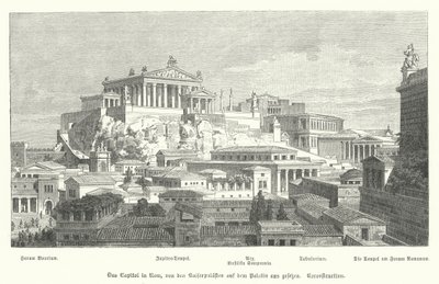Colina Capitolina, antigua Roma de German School