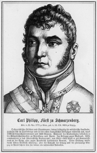 Carl Philipp, Furst zu Schwarzenberg de German School