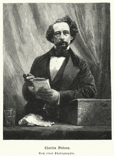 Charles Dickens, novelista inglés de German School
