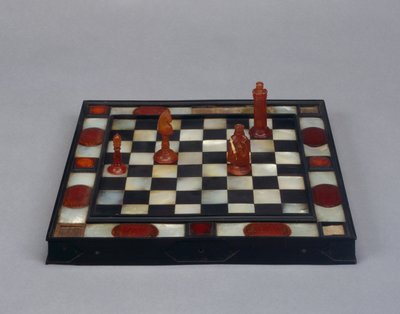 Tablero de ajedrez de German School