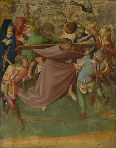 Cristo Cargando la Cruz, 1420-25 de German School