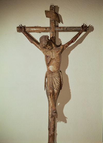 Cristo en la Cruz, llamado Le Devot Christ, 1307 de German School