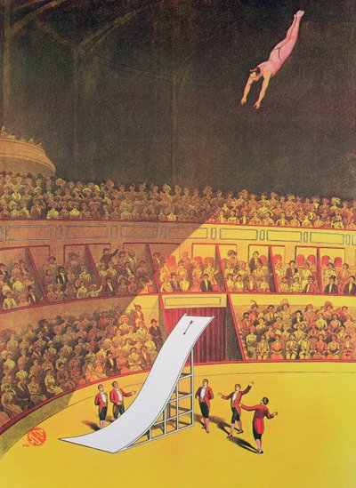 Saltador de altura de circo de German School
