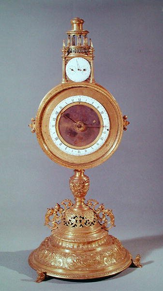 Reloj en forma de custodia perteneciente al Cardenal de Granvelle, Augsburgo, 1564 de German School