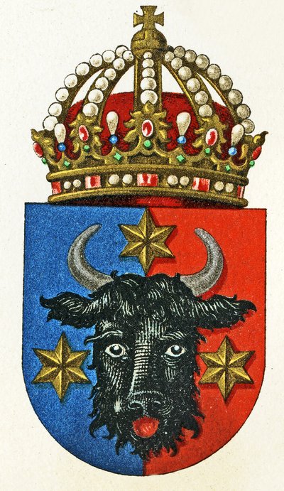 Escudo de armas de Bucovina, c.1898 de German School