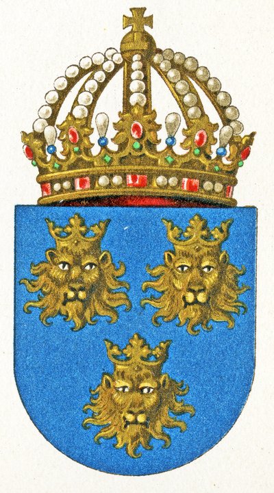 Escudo de armas de Dalmacia, c.1898 de German School