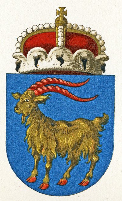 Escudo de armas de Istria, c.1898 de German School