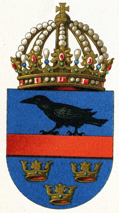 Escudo de armas de Galicia, c.1898 de German School