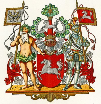 Escudo de armas de Hannover, c.1898 de German School