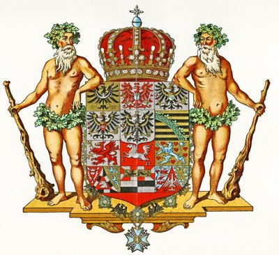 Escudo de armas de Prusia, c.1898 de German School