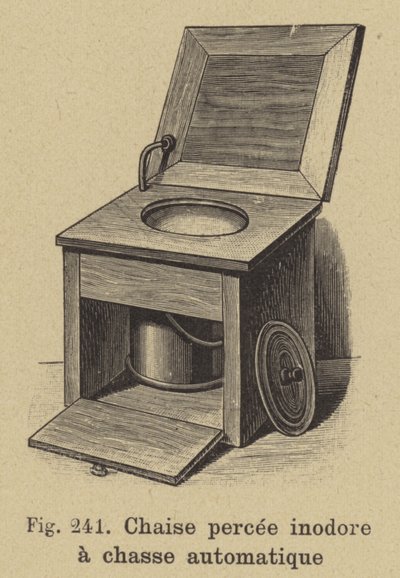 Inodoro con descarga automática de German School