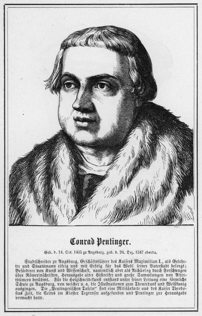 Conrad Peutinger de German School
