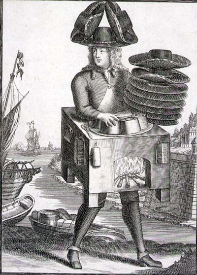 Traje para un Sombrerero, pub. por Gerard Valck, c.1690 de German School