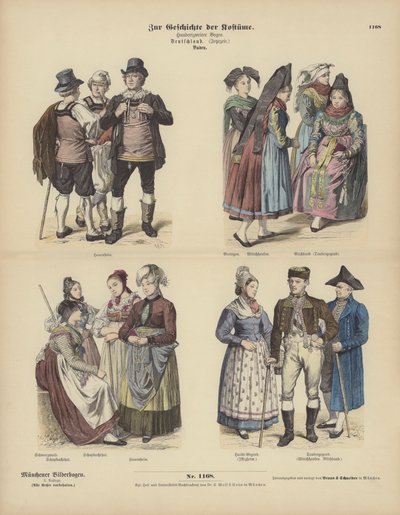Trajes de Baden, Alemania de German School