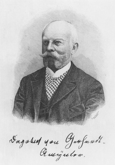 Dagobert von Gerhardt (grabado) de German School