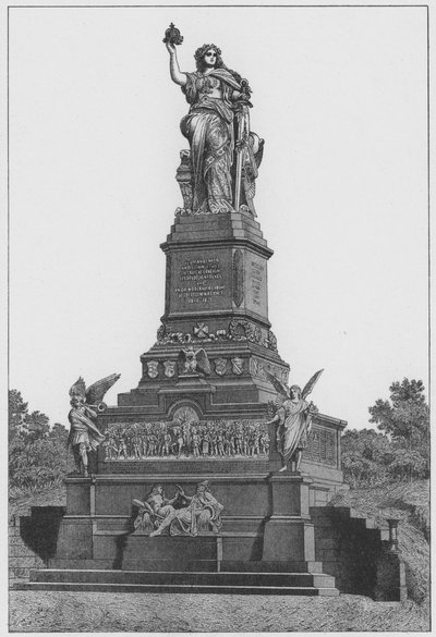 El Monumento Nacional en Niederwald de German School