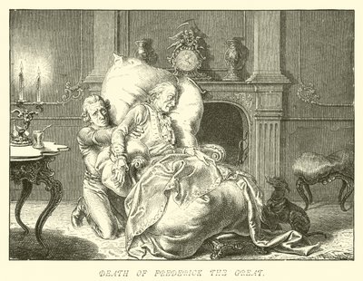 Muerte de Federico el Grande de German School