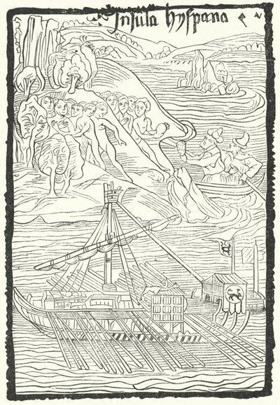 Descubrimiento de la isla de La Española por Cristóbal Colón de German School