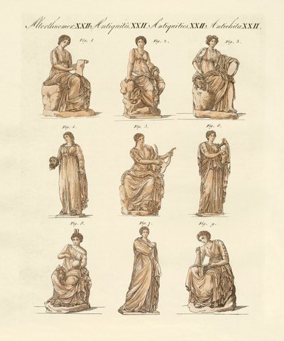Divinidades de los griegos y romanos de German School