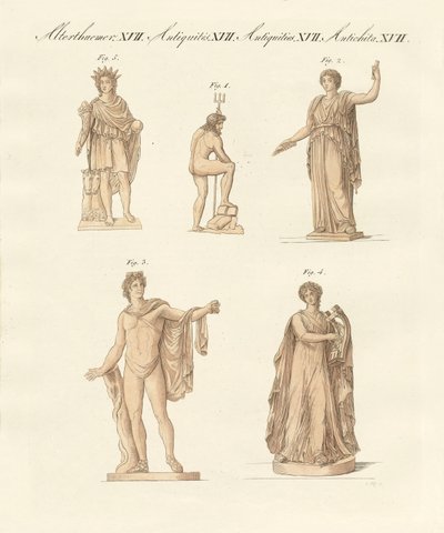 Divinidades de los griegos y romanos de German School