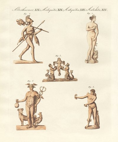 Divinidades de los griegos y romanos de German School