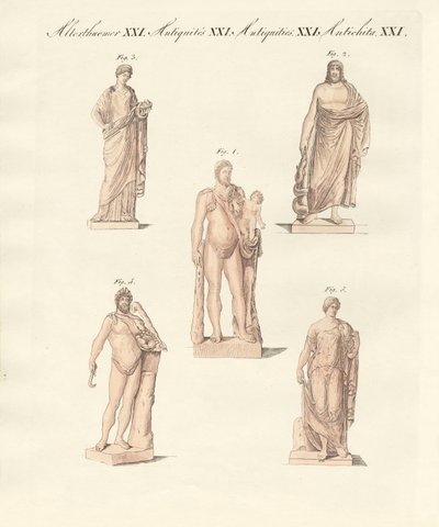 Divinidades de los griegos y romanos de German School