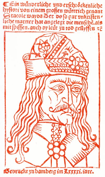 Drácula (Vlad Tepes), 1491 de German School