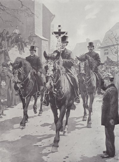 Costumbres de Pascua, Sajonia de German School