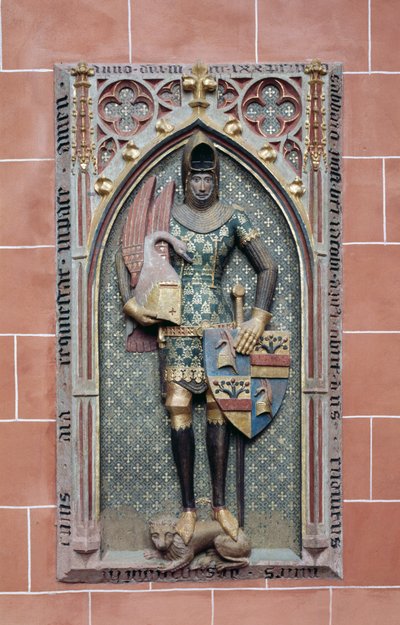 Efigie de Rudolph von Sachsenhausen de German School