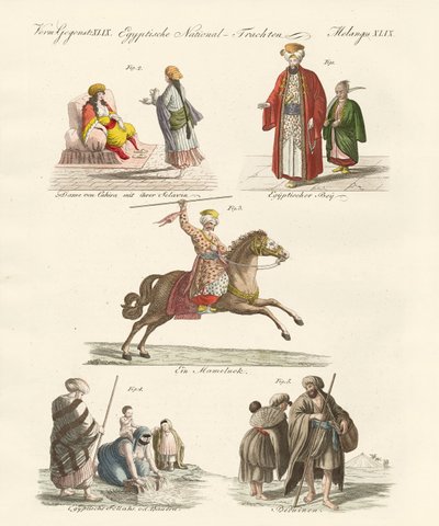 Vestidos egipcios de German School