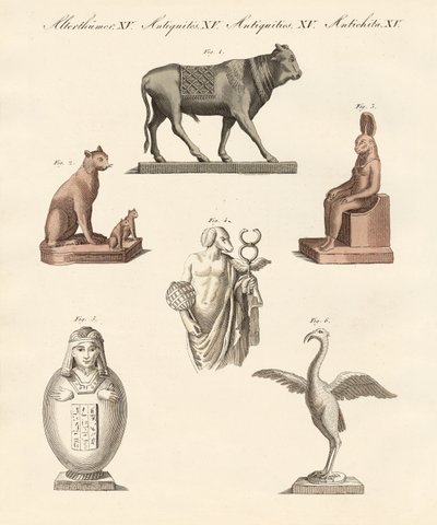 Divinidades egipcias de German School
