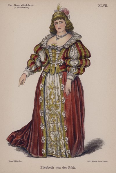 Elisabeth del Palatinado, de Der Generalfeldoberst de Ernst von Wildenbruch de German School