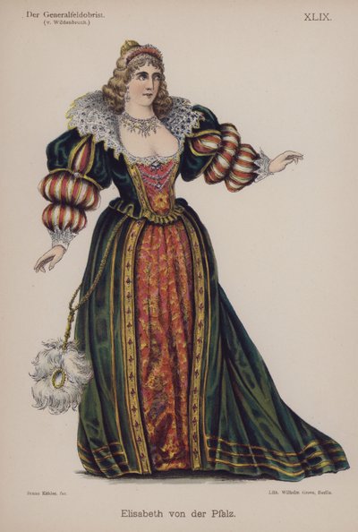 Elisabeth del Palatinado, de El Generalfeldoberst de Ernst von Wildenbruch de German School