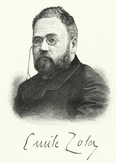 Emile Zola, novelista y dramaturgo francés de German School